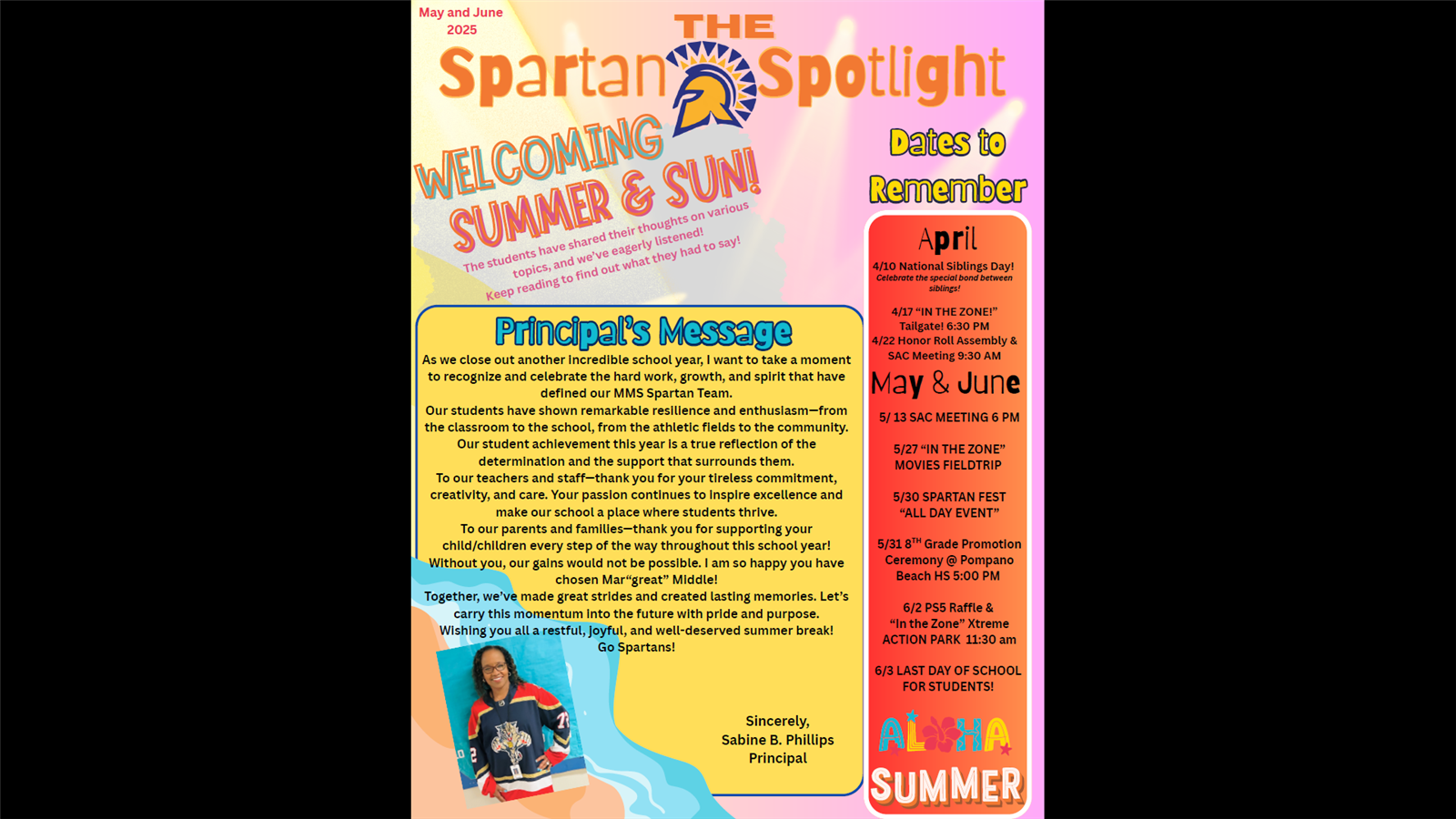  The Spartan Spotlight